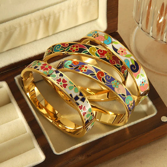 Floral Glow Bracelets.